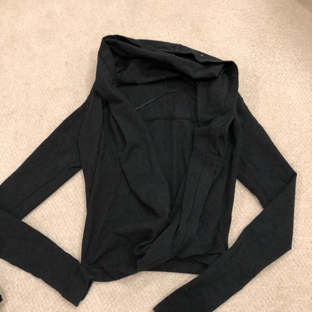 Lululemon infinity cross front sweater size 2